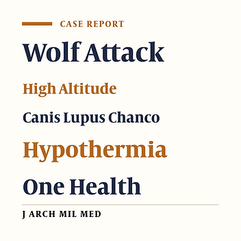 Himalayan Wolf Attack of a Twelve-Year-Old Case at High Altitude