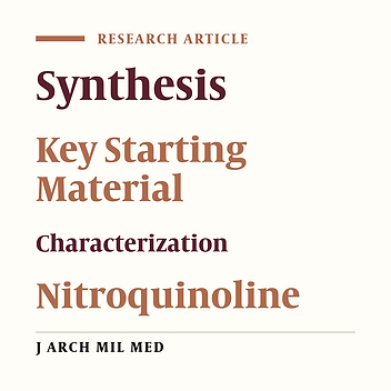 An Efficient Two-step Selective Synthesis of 7-Methyl-8-nitroquinoline From m-Toluidine as a Key Starting Material in Medicinal Chemistry