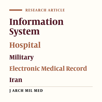 Hospital Information Systems in Iranian Military Hospitals: A Multiple Case Analysis