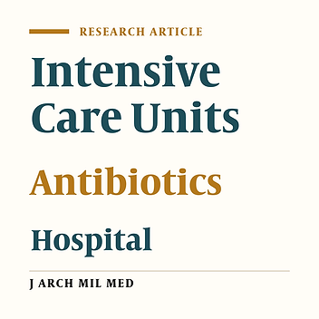 Antibiotics Use Patterns in Intensive Care Units of Five Hospitals in Tehran During 2011 - 2012