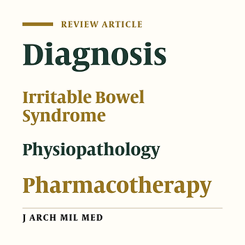 Assessment of Consensus-Based Pharmacological Therapies in Irritable Bowel Syndrome