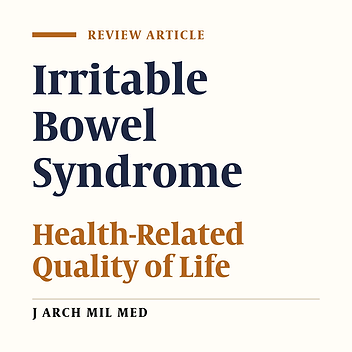 Quality of Life in Irritable Bowel Syndrome: A Narrative Overview