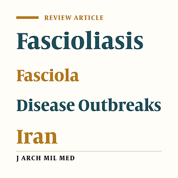 Epidemiology of Human Fascioliasis Outbreaks in Iran