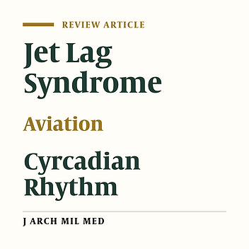 Jet Lag in Military and Civil Aviation: A Review Study