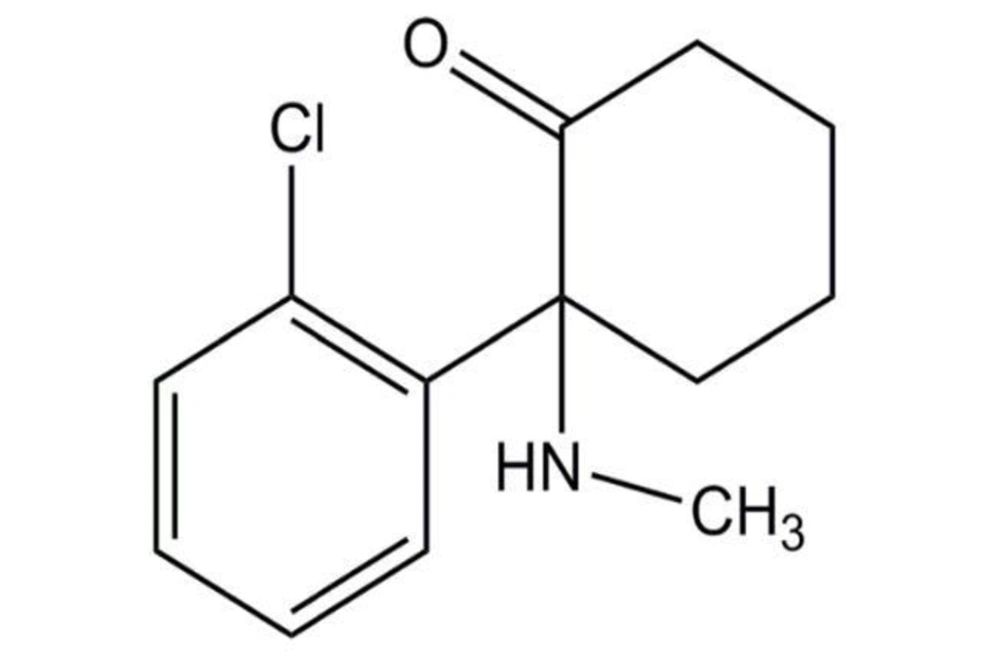 Structure of Ketamine (Source: (<a href="#A146644REF4">4</a>)). Structure of Ketamine (Source: (<a href="#A146644REF4">4</a>)).