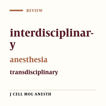 Interdisciplinary Approach And Anesthesiology: Is There Any Role?
