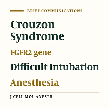 Crouzon Syndrome: a fibroblast growth factor receptor 2 gene mutation