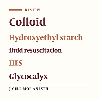 Could molecular studies save Hydroxyethyl starch from total disappearance?