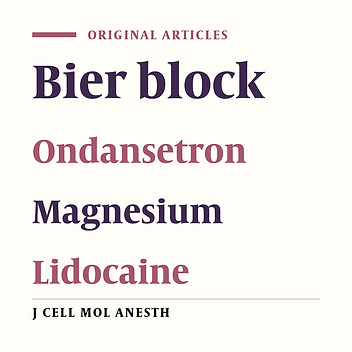 Effect of addition of Ondansetron or Magnesium to Lidocaine on duration of analgesia of intravenous regional anesthesia in elective upper extremities surgery: comparative study.