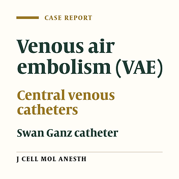 Seizure following removal of Swan Ganz Catheter
