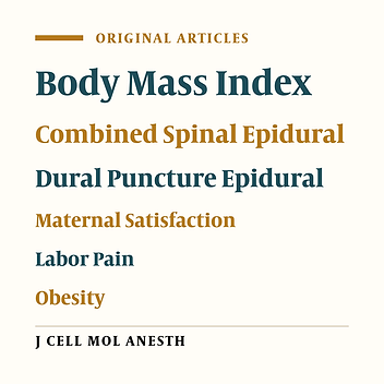 Effect of Obesity on Dural Puncture Epidural Analgesic Onset in Parturients Scheduled for Normal Vaginal Delivery