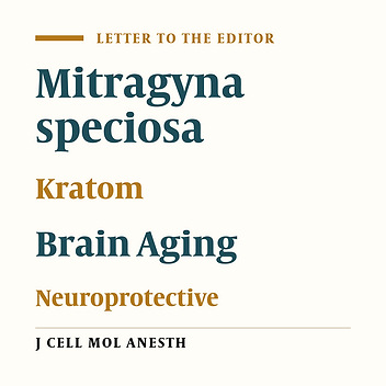 The Potential Role Of Neuroprotective Effects Of Kratom (Mitragyna Speciosa) On Brain Aging