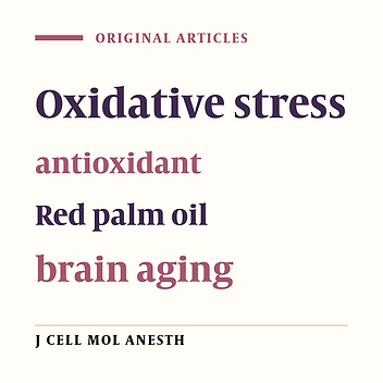 Red Palm Oil Prevents Congestive Impairment In A Rat Model Of D-Galactose-Induced Aging