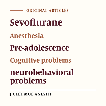 Cognitive Impairments Induced by Repeated Sevoflurane Exposure During Pre-adolescence in Adult Male and Female Rats: Involvement of Biochemical, Histological and Neuroplasticity Approaches