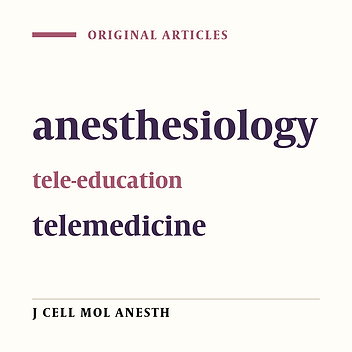 Is tele-education a proper substitute for regular method to train anesthesiology residents?