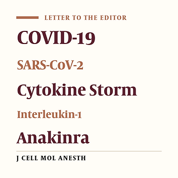 Interleukin-1 Receptor Antagonist in the Treatment of COVID-19 Induced Cytokine Storm