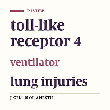 Toll-Like Receptor 4 in Ventilator-Induced Lung Injuries