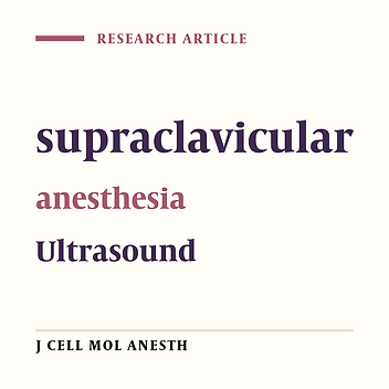 Relationship between Head and Neck Anthropometry in Sonographic Assessment of the Corner Pocket for Ultrasound – Guided Supraclavicular Plexus Blocks