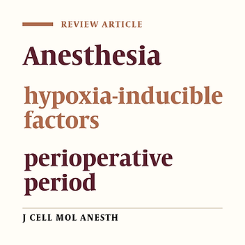 Regenerative Medicine And Perioperative Hypoxic Organ Damage: Targeting Hypoxia-Inducible Factors