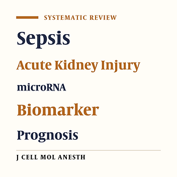 Circulating microRNAs in Sepsis-Associated Acute Kidney Injury: A Systematic Review