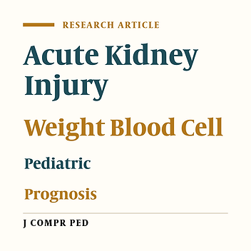 Complete Blood Cell and HCO3 as a Predictor of Developing Acute Kidney Injury in Children