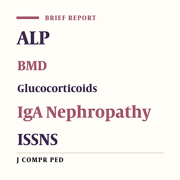 The Effects of Glucocorticoids on Bone Strength in Children with Renal Diseases