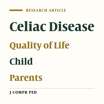 Quality of Life and Psychological Problems in Children with and without Celiac Disease