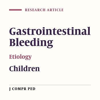 Lower Gastrointestinal Bleeding in Children: Experiences From Referral Center in Southern Iran