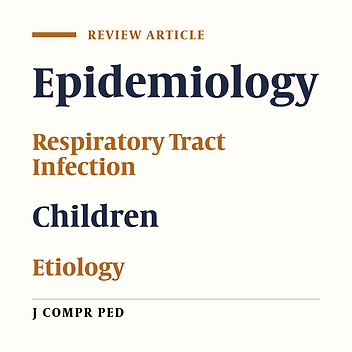 Epidemiology of Lower Respiratory Tract Infections in Children