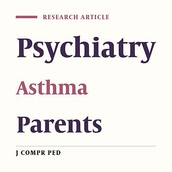 Psychiatric Problems in Mothers of Asthmatic Children
