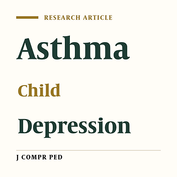 Prevalence of Depression in Children With Asthma