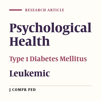 Comparison of Psychological Health in Mothers of Diabetic and Leukemic Children and Control Group