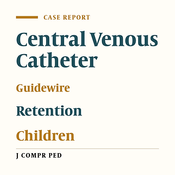 Cover image of the article: Retention of Guidewire: A Rare but Avoidable Complication of Central Venous Catheterization