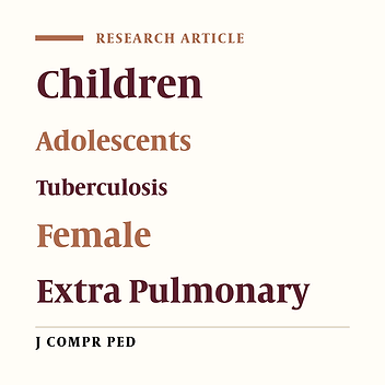Characteristics of Tuberculosis among Children and Adolescents  at a Referral TB’s Hospital, 2006 - 2011
