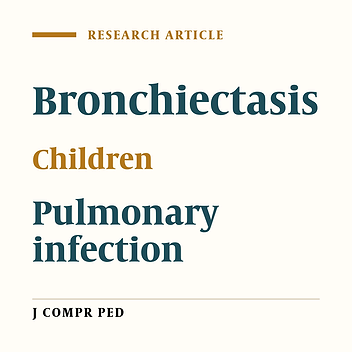 Bronchiectasis in Children: A Case Series Study from Iran