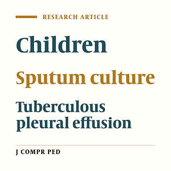 Tuberculous Pleural Effusion in Children