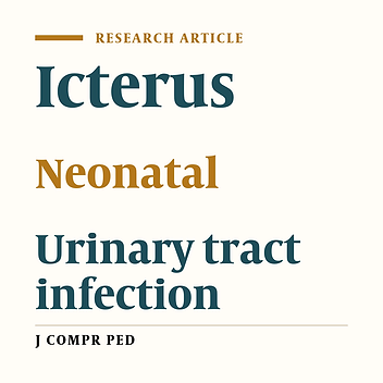 Relation between Urinary Tract Infection and Neonatal Icterus
