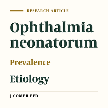 The Prevalence and Etiology of Ophthalmia Neonatorum among Hospital-Born Babies in Tehran, Iran