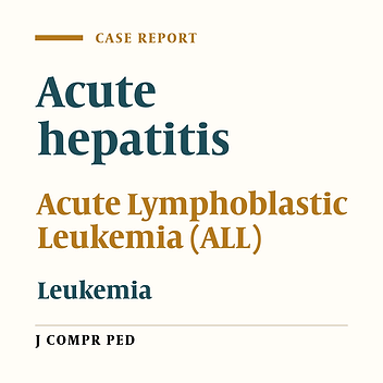 Acute Hepatitis as a Manifestation of Acute Lymphoblastic Leukemia