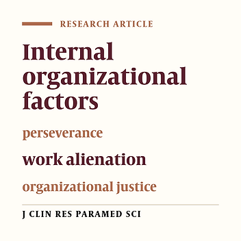 Investigating internal organizational factors affecting perseverance in employees of Azad and Payam Noor Universities in Zanjan,  2014