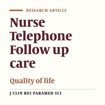 The Effect of Nurse Telephone Follow up Care on Quality of Life in Patients with Acute Coronary Syndrome after Discharge