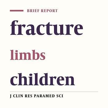 Upper and lower extremities fractures in children under 12 years referred to Taleghani Hospital in Kermanshah, 2003-2014