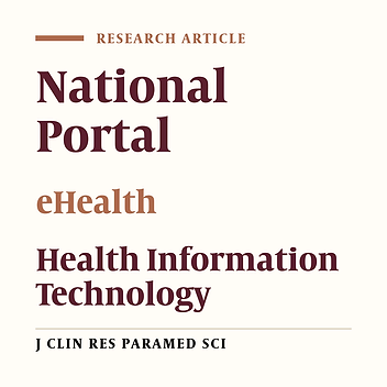 Specification of National Health Portal: A review in Selected Countries