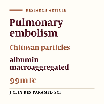 Synthesis, Modification and Radiolabeling of Chitosan particles and its’ diagnostic using in nuclear medicine imaging of Lung