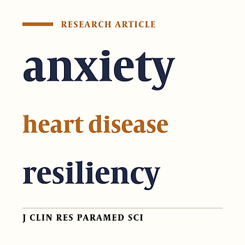 Efficacy of teaching resiliency on symptoms reduction on anxiety of adolescence with heart disease