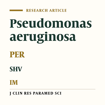 Prevalence of 𝛽-lactamases genes of IMP, SHV and PER in Pseudomonas aeruginosa isolated from hospitals in Kermanshah