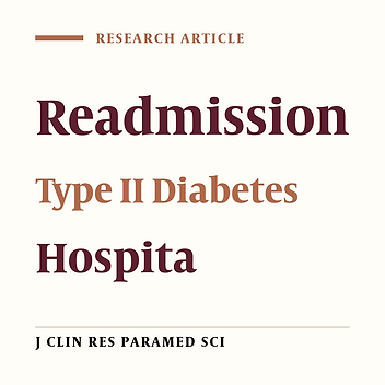 Factors affecting Readmission of Patients with Type II Diabetes in Selected Hospitals in Kermanshah 2013