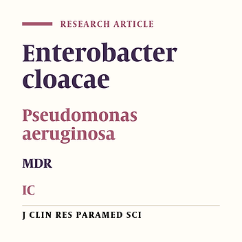 Multidrug resistance in Pseudomonas aeruginosa and  Enterobacter cloacae isolated from intensive care units of Qazvin  and Tehran hospitals