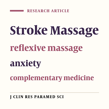 Comparing of the effect of reflexive and strock massages on  anxiety in patients with Myocardial infarction