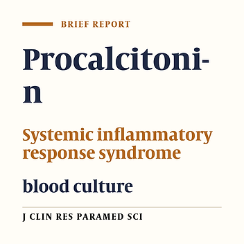 Evaluation of Serum Level Procalcitonin in patients with  Systemic inflammatory response syndrome